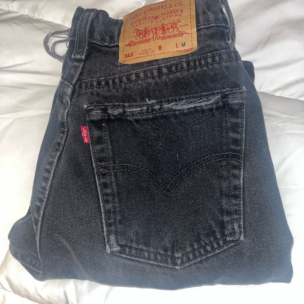 Levis VINTAGE Levis 512 Jeans Slim Fit Tapered Leg